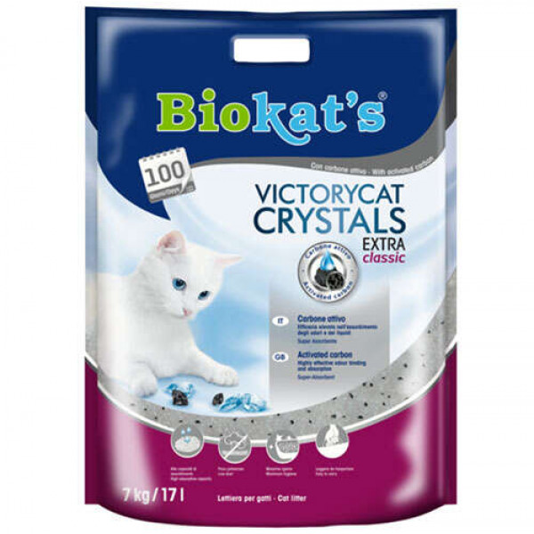 Biokat’s Victorycat Extra Classic Kristal Kedi Kumu 17 lt