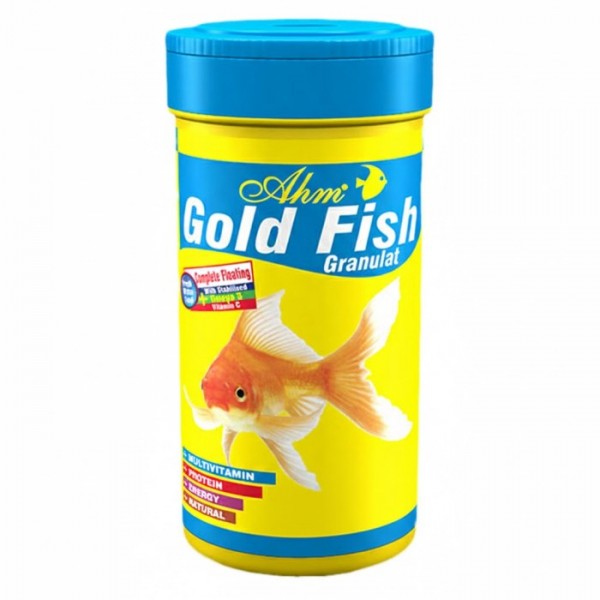 AHM Gold Fish Granulat Japon Balığı Yemi 100 ml