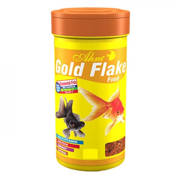 AHM Gold Flake Pul Japon Balığı Yemi 100 ml