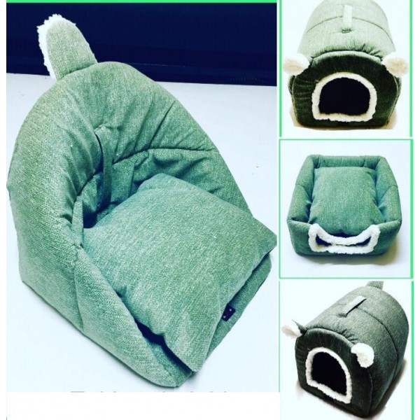 Allfi Pet Fonksiyonel Kapalı Kedi Yatağı