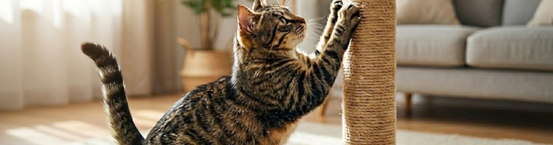 Kedilerde Tırmalama Davranışı: Yaramazlık Değil Biyolojik Bir Zorunluluk