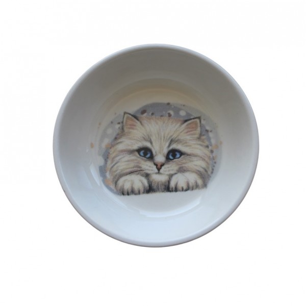 Lepus Seramik Kedi Mama Su Kabı