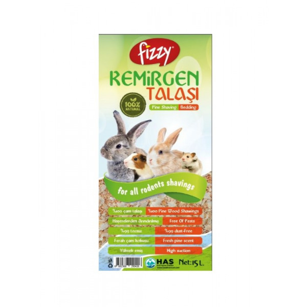 Fizzy Kemirgen Talaşı 15 lt
