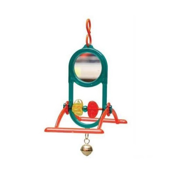 Flip Çıngıraklı Aynalı Kuş Salıncağı