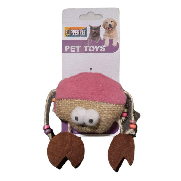Flipper Pet Kumaş Yengeç Kedi Oyuncağı