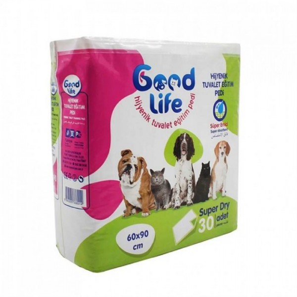 Good Life Köpek Tuvalet Eğitim Pedi 60x90 cm 30 Adet
