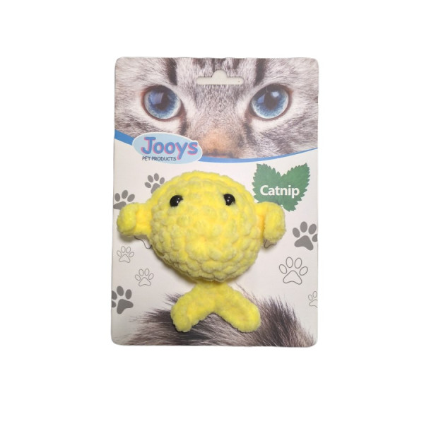 Jooys Catnip Kedi Oyuncağı Kadife Balık