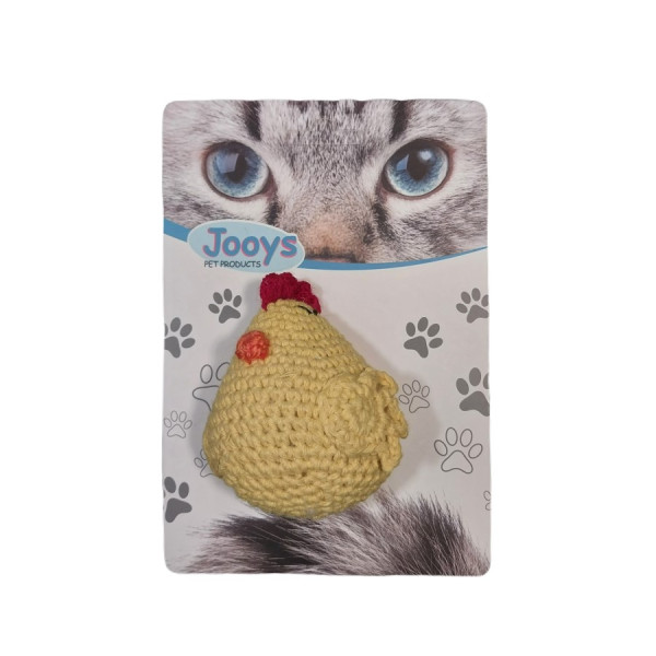 Jooys Kedi Oyuncağı Örgü Civciv