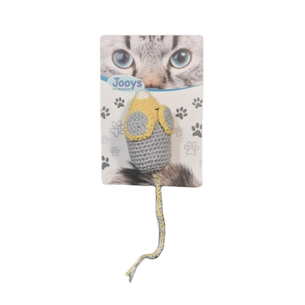 Jooys Örgü Kedi Oyuncağı Fare