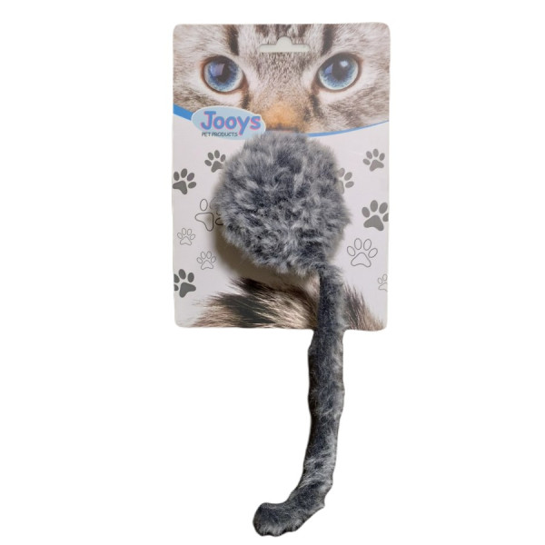 Jooys Tavşan Kürklü Kedi Oyuncağı