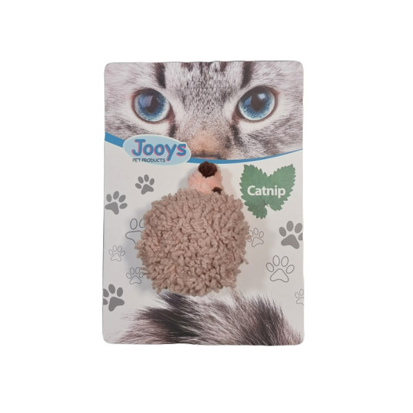 Jooys Catnipli Örgü Kedi Oyuncağı Kirpi