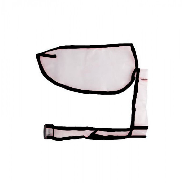 Karlie Şeffaf Köpek Yağmurluğu Siyah Şerit