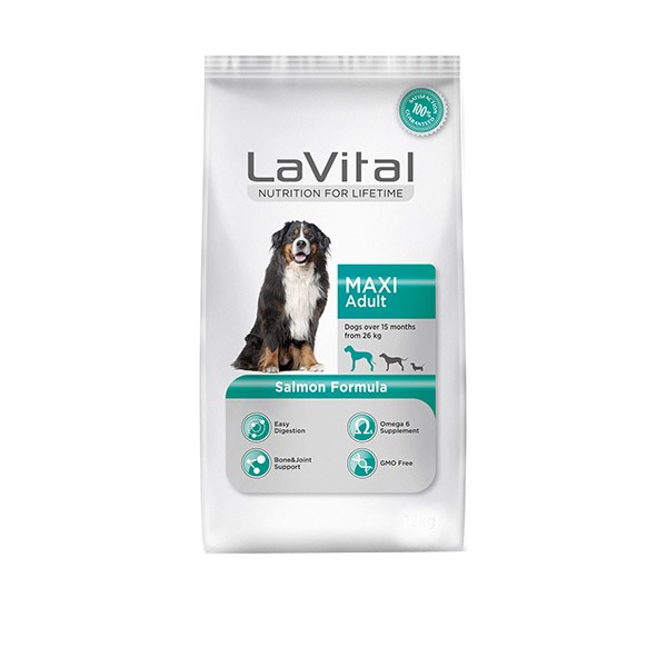 LaVital Maxi Somonlu Köpek Maması 13 kg