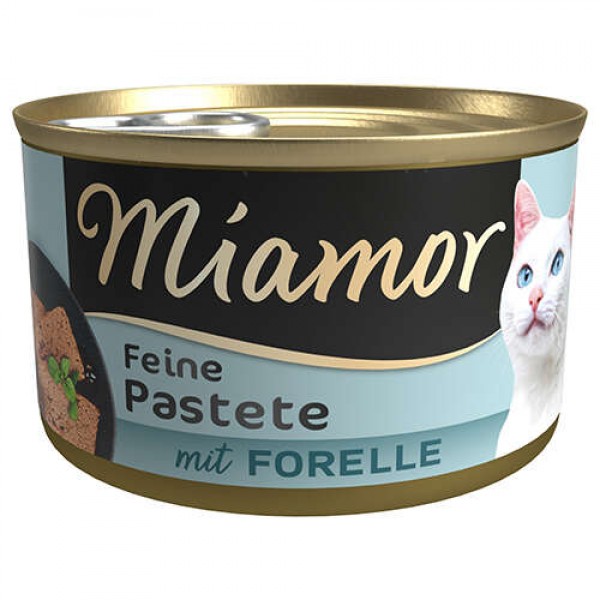 Miamor Kıyılmış Alabalıklı Yaş Kedi Maması 85 gr