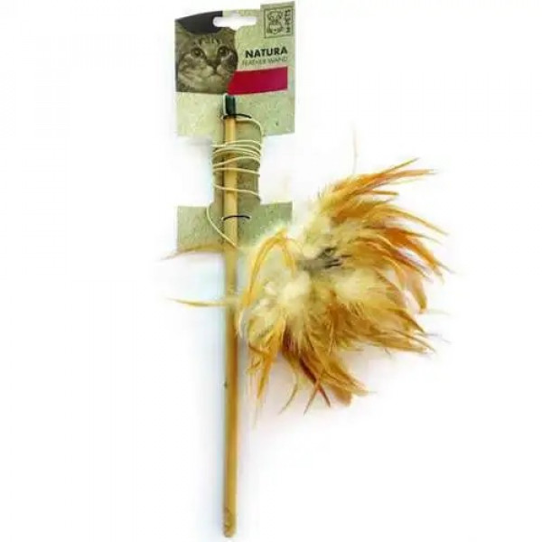 Mpets Natura Feather Wand Kedi Oltası