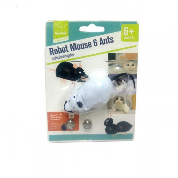 Nunbell Hareketli Kedi Oyuncağı Pilli Fare