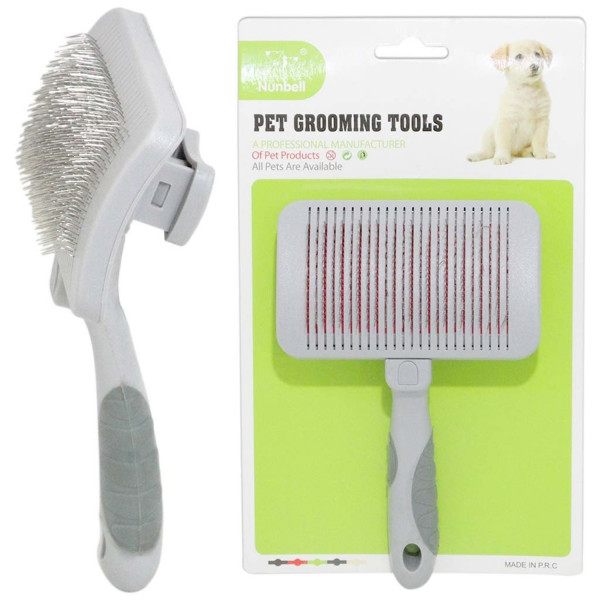 Nunbell Tüy İtmeli Kedi Tarağı 8 cm