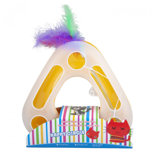 Nunbell Üçgen Tünel Kedi Oyuncağı