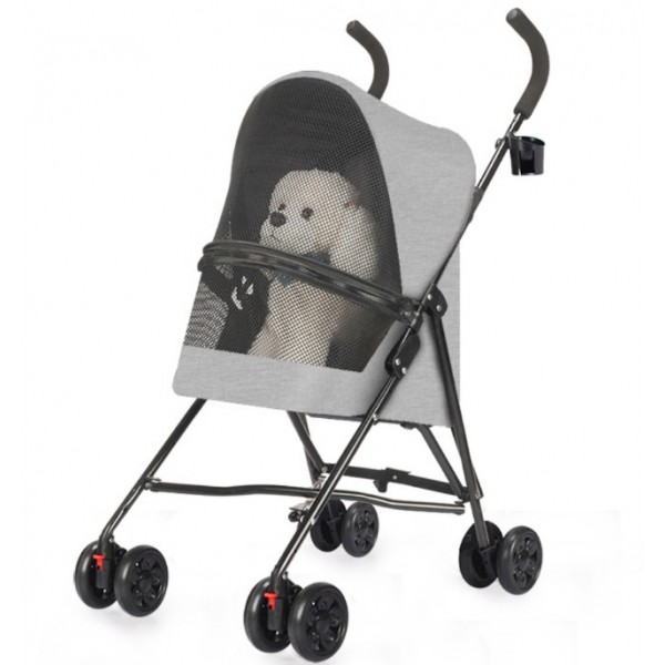 Nunbell Daisy Köpek Gezdirme Arabası Gri