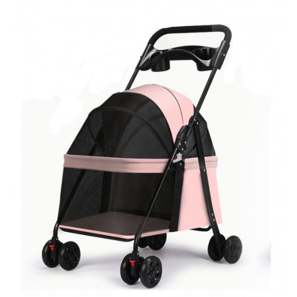 Nunbell Lufi Köpek Gezdirme Arabası Pembe