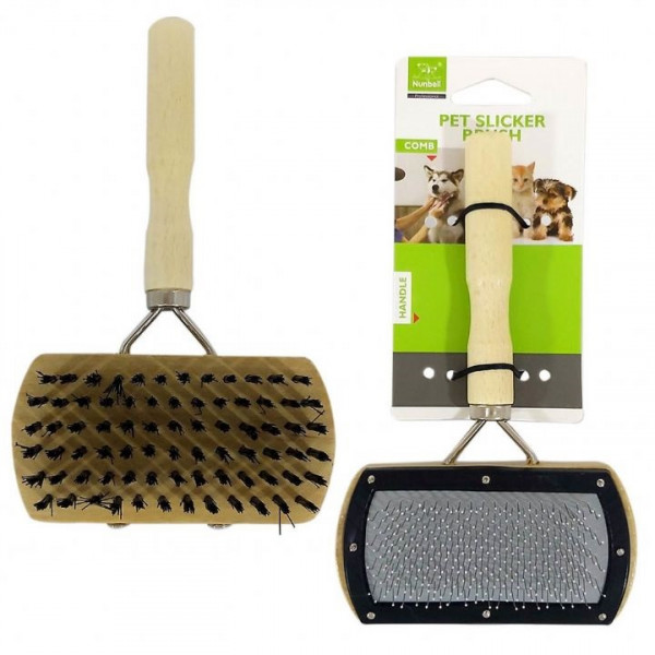 Nunbell Çift Taraflı Köpek Tarağı