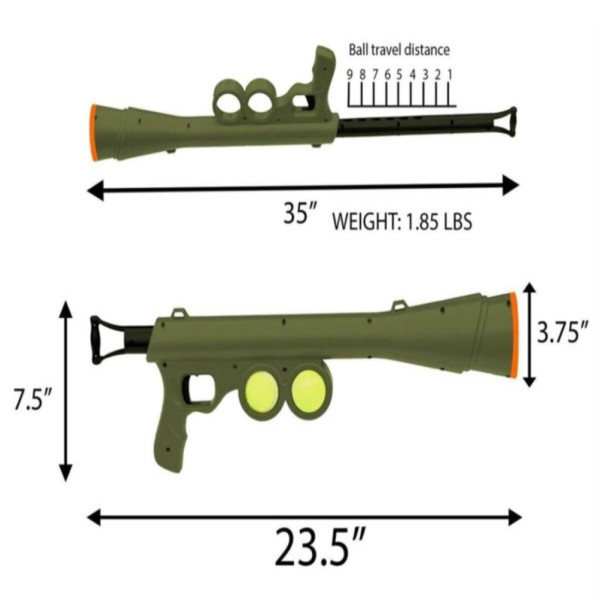 Nunbell Köpek Oyuncağı Bazuka