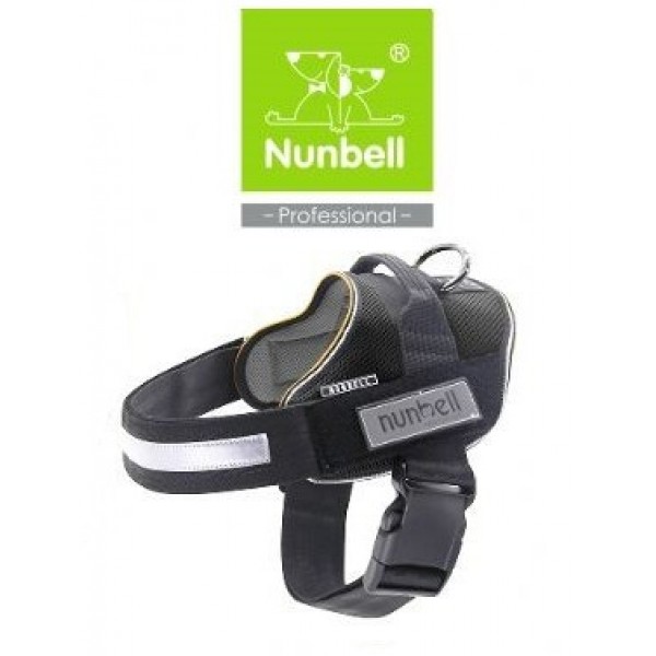 Nunbell Köpek Göğüs Tasması 25 kg Siyah