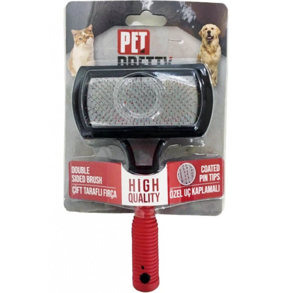 Pet Pretty Çift Taraflı Köpek Tarağı