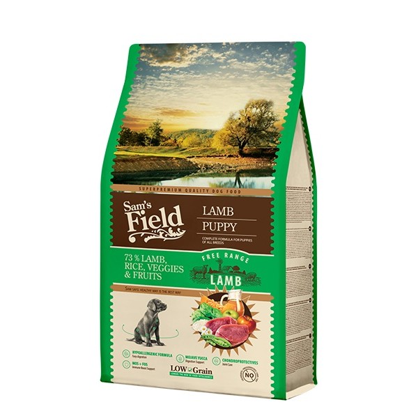 Sam's Field Kuzu Etli Küçük Irk Yavru Köpek Maması 2.5 kg