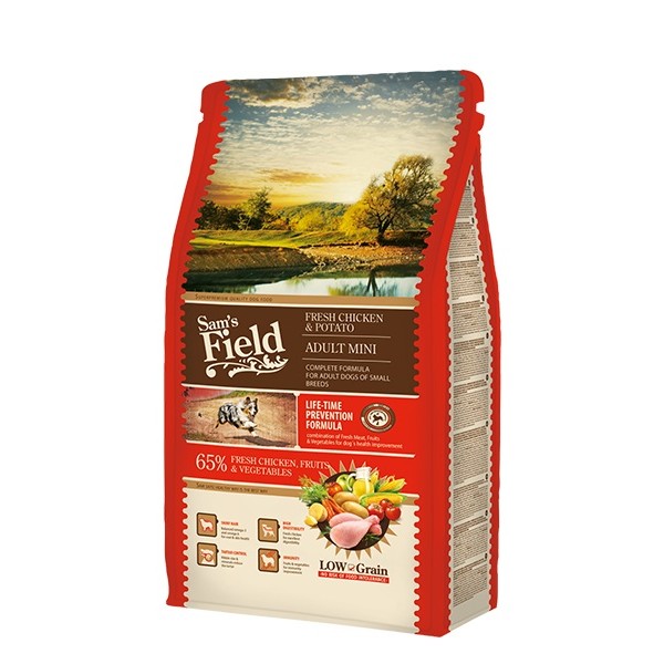 Sam's Field Tavuklu Patatesli Küçük Irk Köpek Maması 2.5 kg