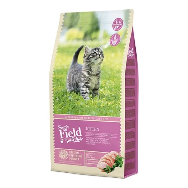Sam's Field Yavru Kedi Maması Tavuklu 