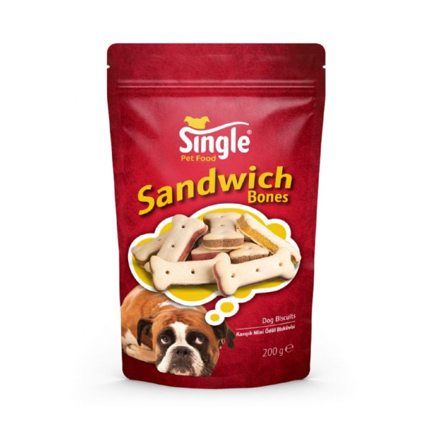 Single Köpek Bisküvisi 200 gr