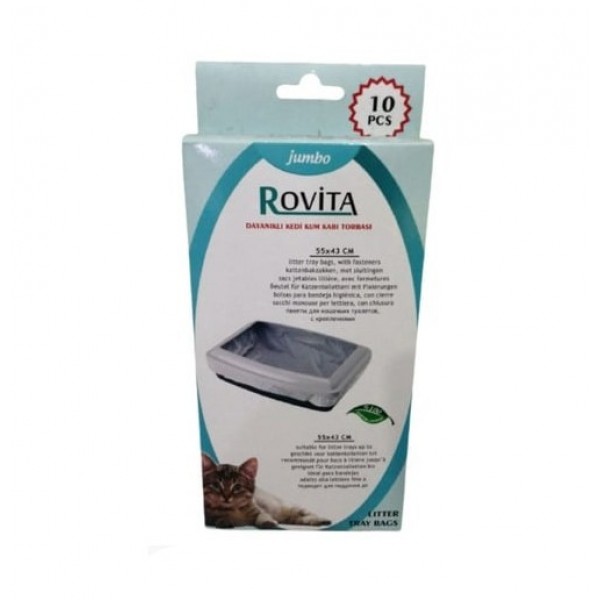 Rovita Kedi Kumu Torbası 10 Adet 