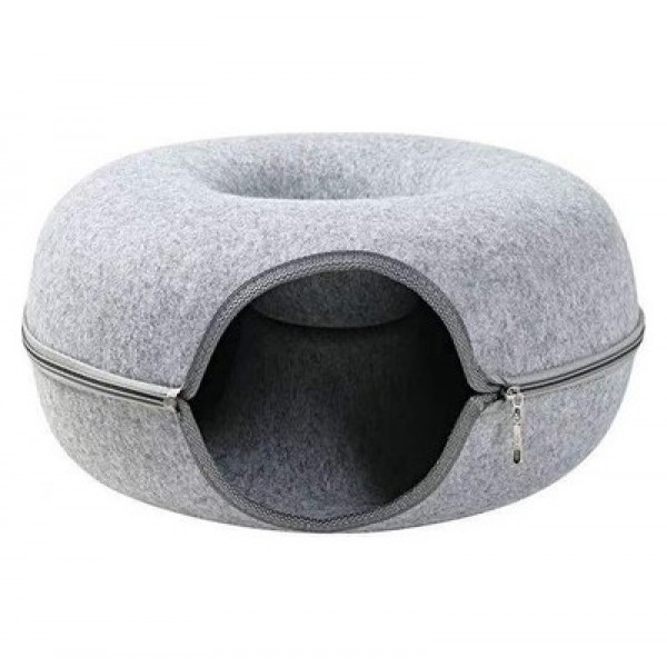 VMB Donut Tünelli Kedi Yatağı