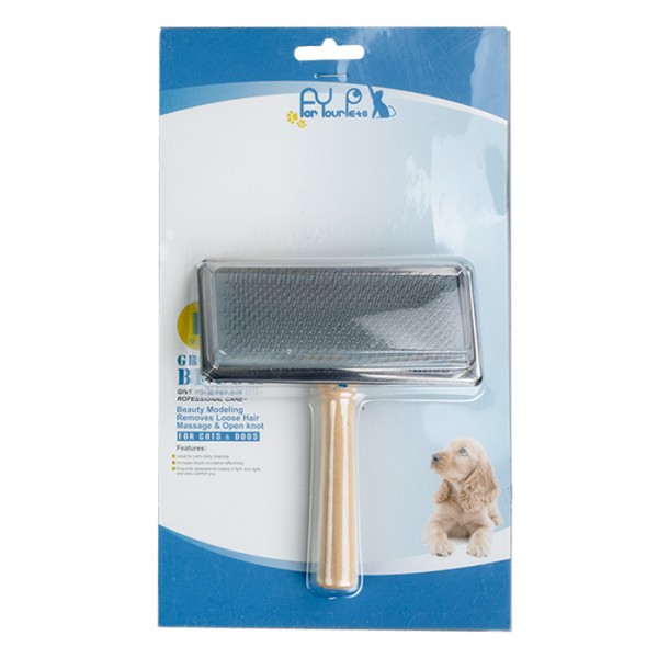 VMB Ahşap Saplı Kedi Tarağı